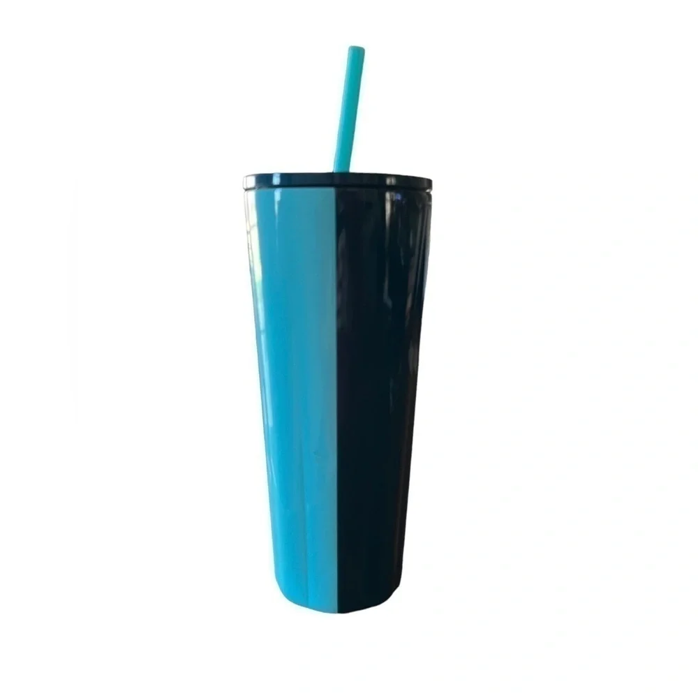 Starbucks Spring 2023 Two Tone Scalloped Metal 24 fl oz Tumbler